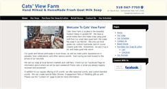 Desktop Screenshot of catsviewfarm.com